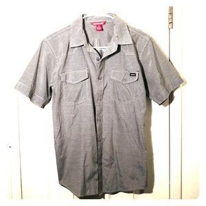 Montage Boys Size 14 black & white checkered LNew